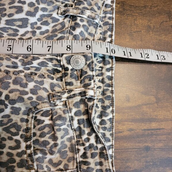 American Eagle Jeans 00 R Jegging Next Level Stretch Hi Rise Animal Print - Picture 8 of 10